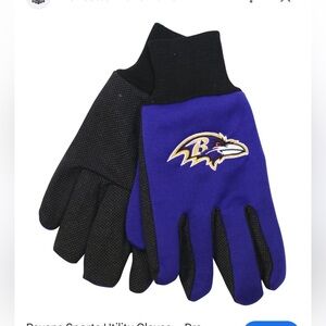 Baltimore Ravens NFL Utility Gloves